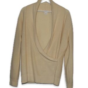 Club Monaco Cream Cashmere Sweater Size M